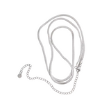 Silver Snake Belly Chain