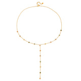 Alora Dangling Gemstone Necklace