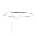 Silver Snake Belly Chain