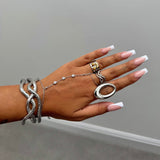 Nevaya Silver Bangle