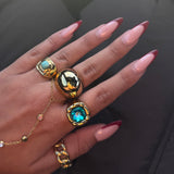 Turquoise Treasure Ring