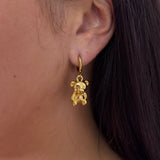 Teddy Huggie Earrings