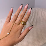 Elara Gold Ring