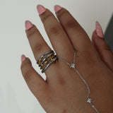 Mixed Metal Stack It Ring