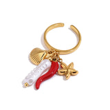 Chilli & Glow Charm Ring