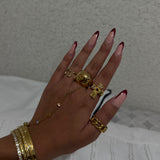 Colourful Cross Ring