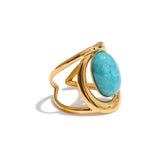 Apatite Chunky Ring