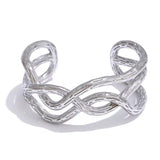 Nevaya Silver Bangle