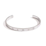 Silver Shooting Star Bangle