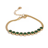 Aura Green Gold Bracelet