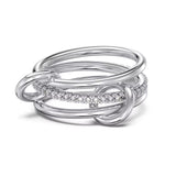 Eternal Silver Stack It Ring