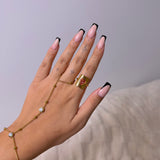 Queen Of Hearts Gold Ring