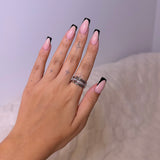 Eternal Silver Stack It Ring