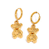 Teddy Huggie Earrings