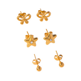 Starlit Stud Earrings Set