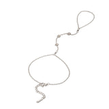 Nova Silver Hand Chain