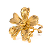 Gold Fleur Ring