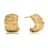 Etta Gold Stud Earrings