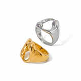 Silver Echo Ring