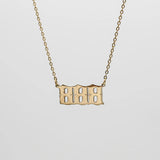 888 Necklace