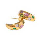 Gold Palette Earrings