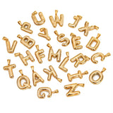 Bubble Letter Inital Necklace