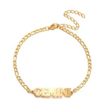 Gemini Star Sign Anklet