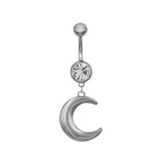 Silver Moon Belly Bar