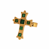 Emerald Holy Gold Ring