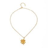 Gold 4 Leaf Clover Necklace