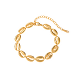 Gold Shell Bracelet