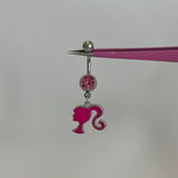 Pink Barbie Belly Bar