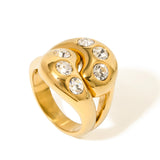 Water Drop Gem Ring