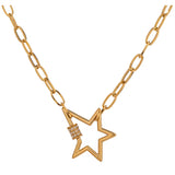 Selene Gold Necklace