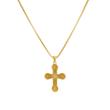 Grace Cross Gold Necklace
