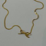 Bow Necklace