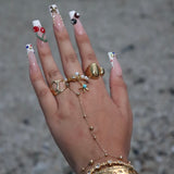 Pearl Starfish Ring