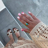 Blue Tiger Eye Ring