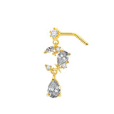 Moon Dangling Nose Stud