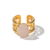 Petal Stone Ring