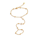 Amor Gold Hand Chain