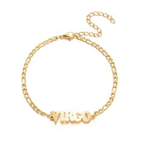 Virgo Star Sign Anklet