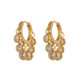 Angel Droplet Gold Earrings