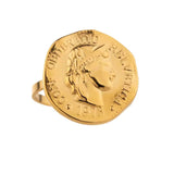 Coin Gold Ring