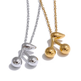 Cherry Gold Necklace