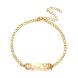 Cancer Star Sign Anklet