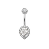 Silver Pear Belly Bar