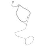Lara Silver Hand Chain