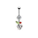 Silver Fruit Belly Bar