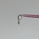 Silver PB Nose Ring